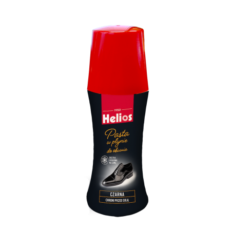 HELIOS PASTA DO OBUWIA W PŁYNIE CZARNA 60ML