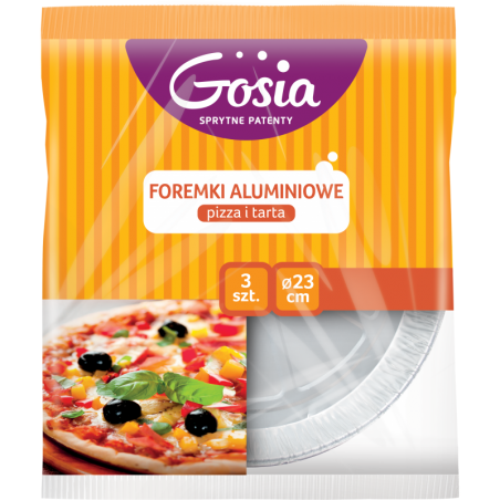 GOSIA FORMA ALUMINIOWA PIZZA I TARTA A'3  op.zb.(10)